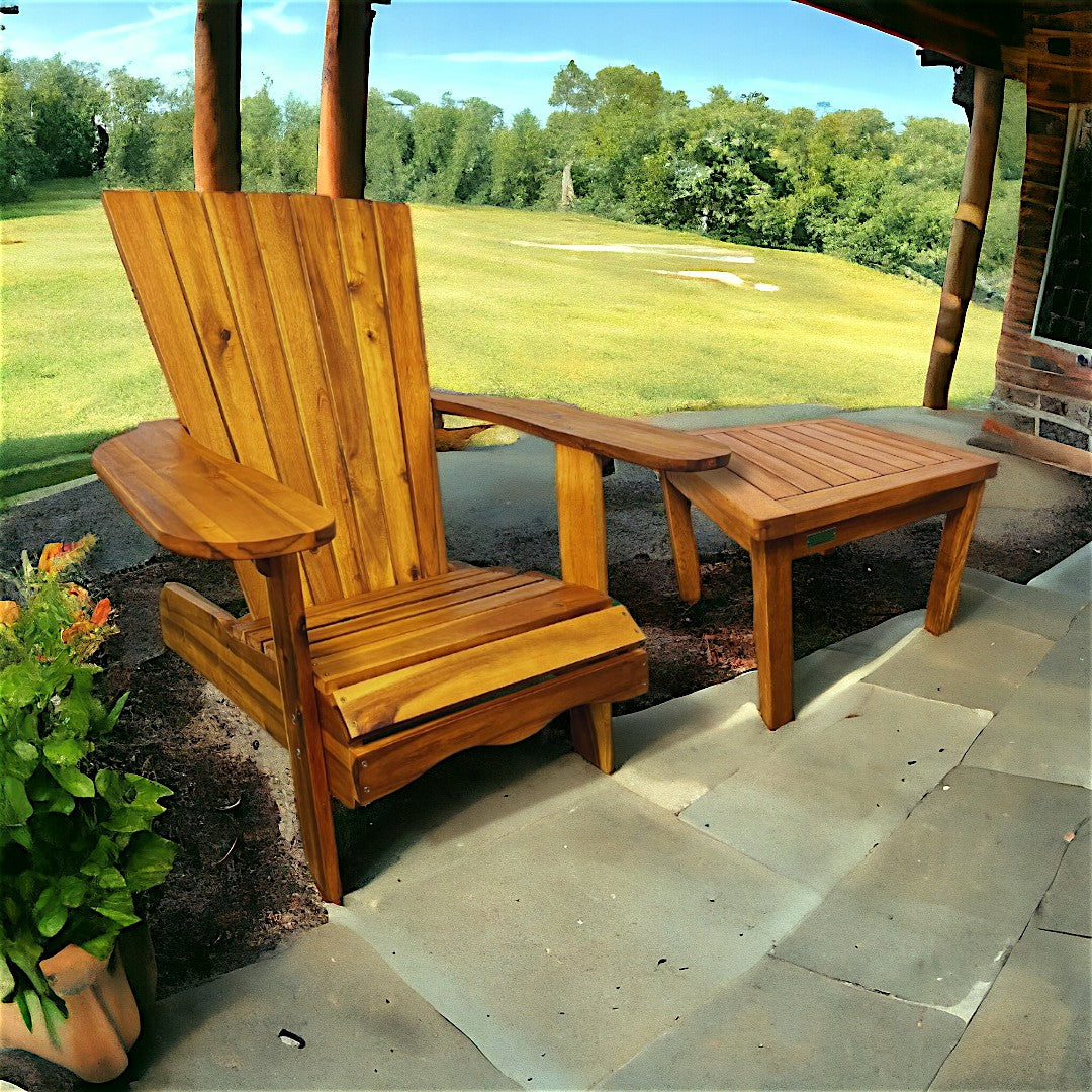 Adirondack & Square Table Set (6618098860161)