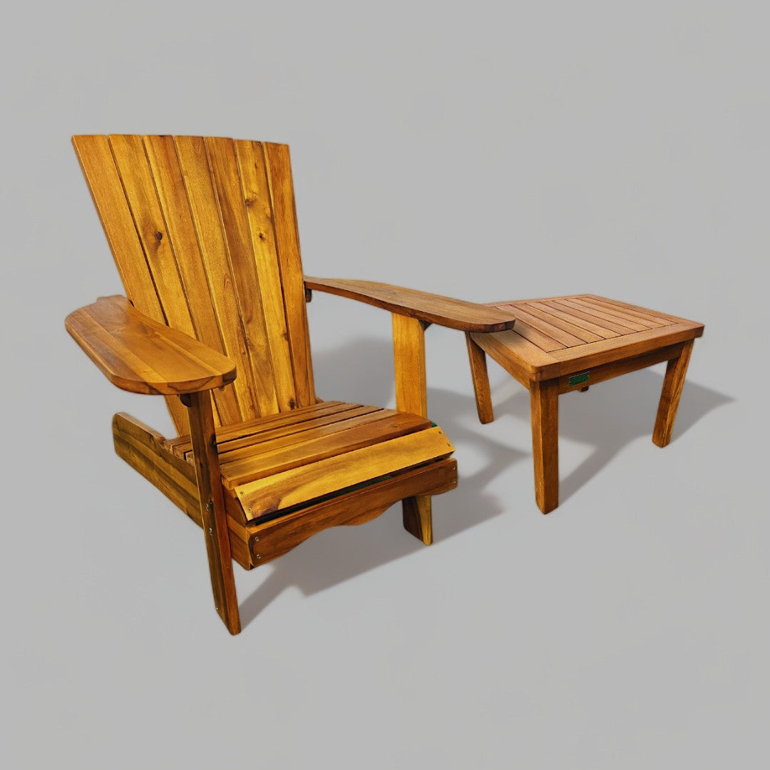 Adirondack & Square Table Set (6618098860161)