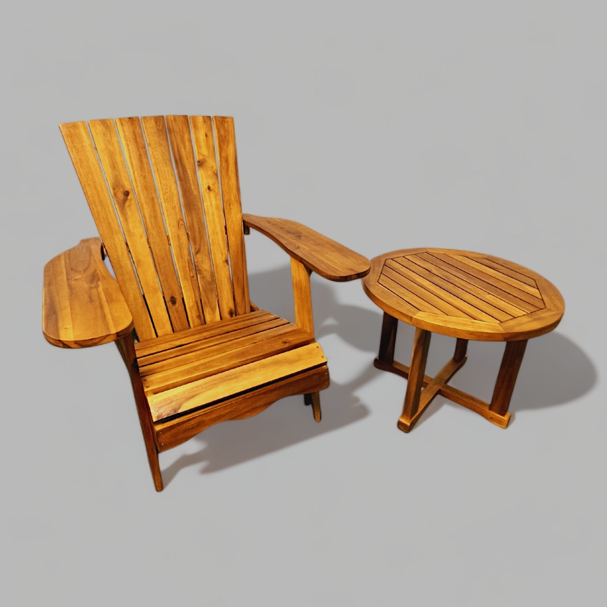 Adirondack & Round Table Set (6621051715713)