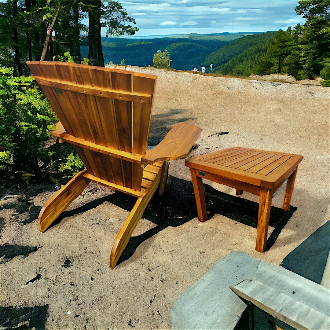 Adirondack & Square Table Set (6618098860161)