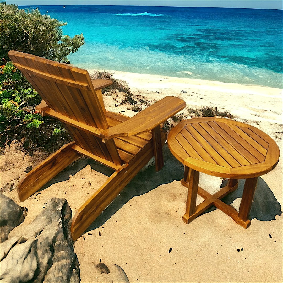 Adirondack & Round Table Set (6621051715713)