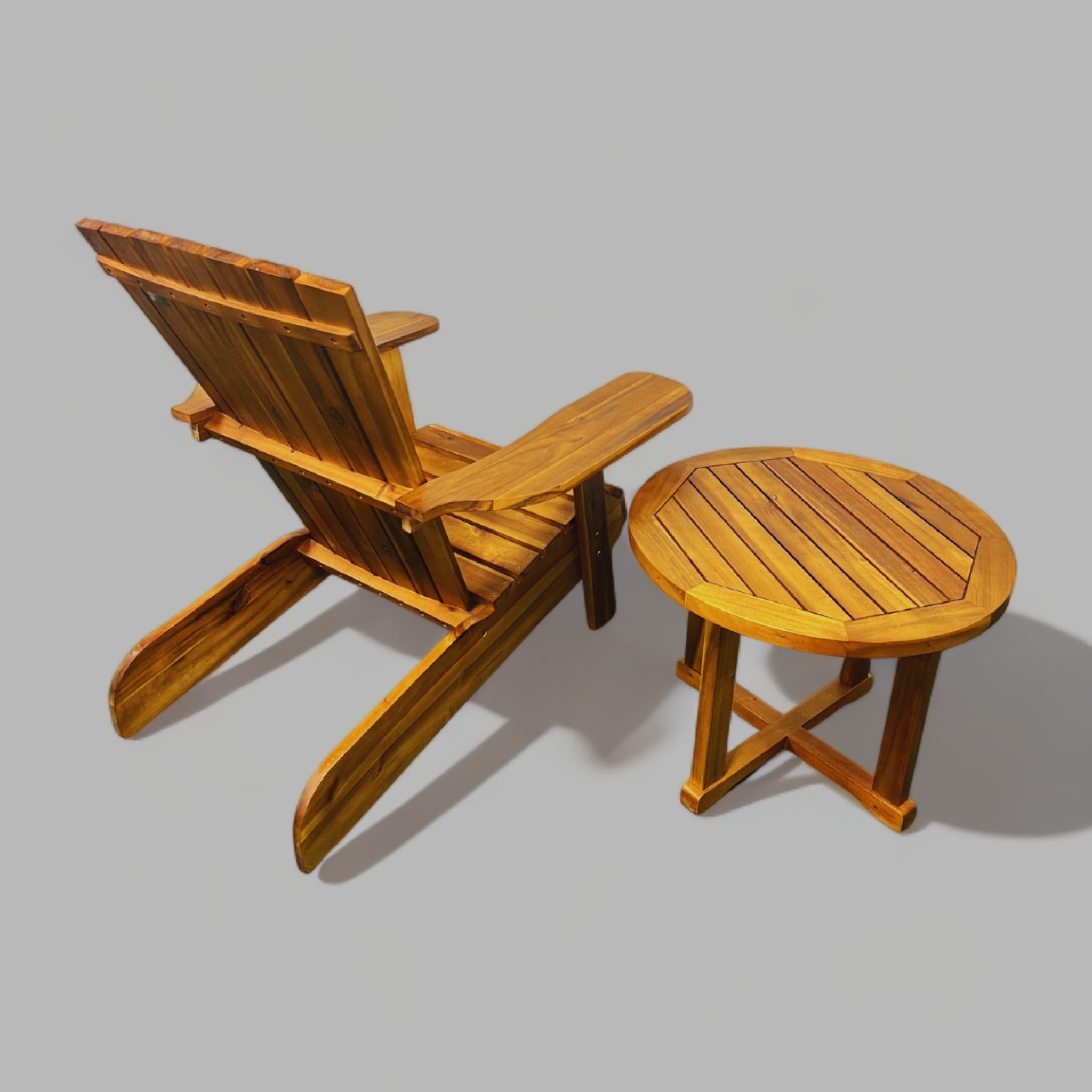 Adirondack & Round Table Set (6621051715713)
