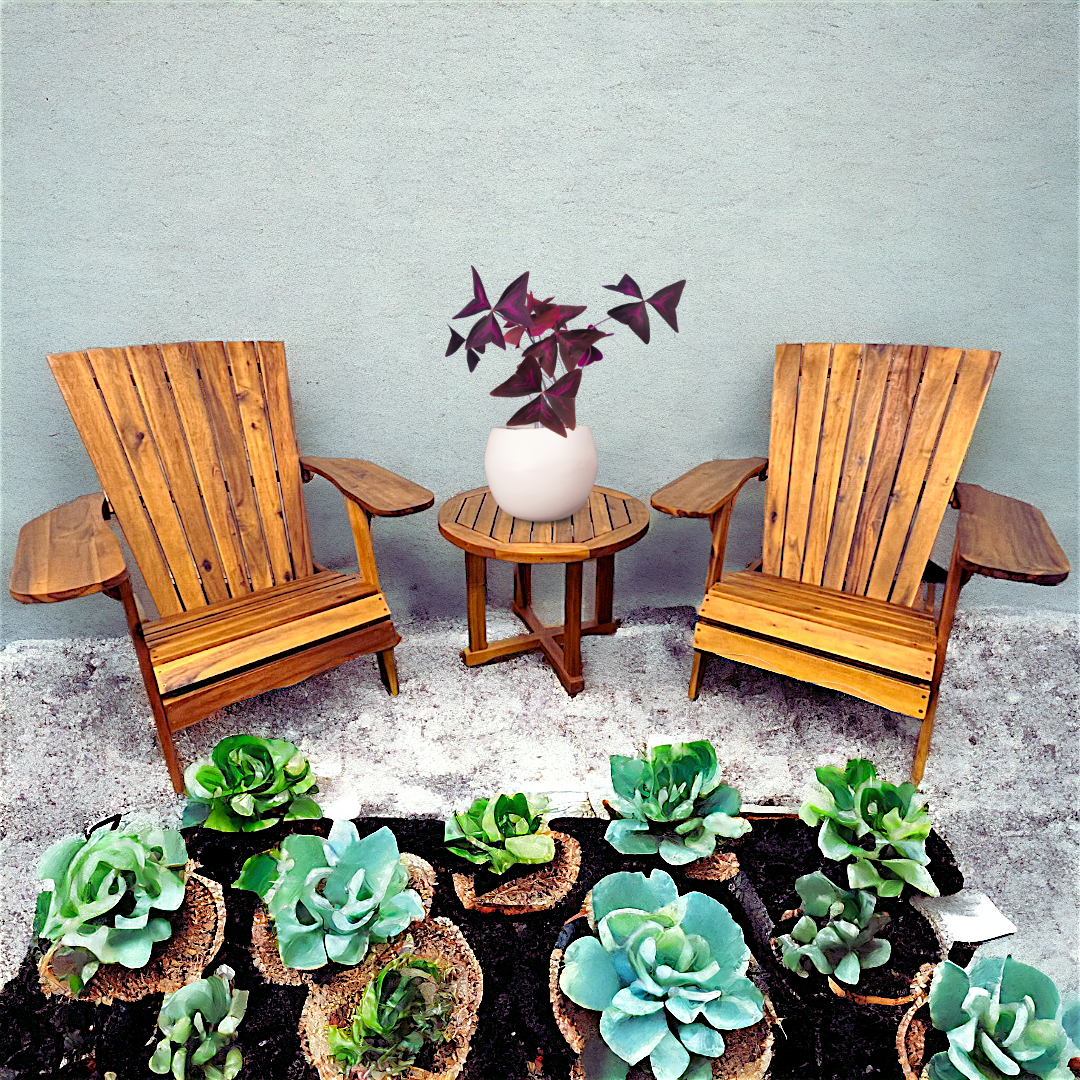 Adirondack & Round Table Set (6621051715713)