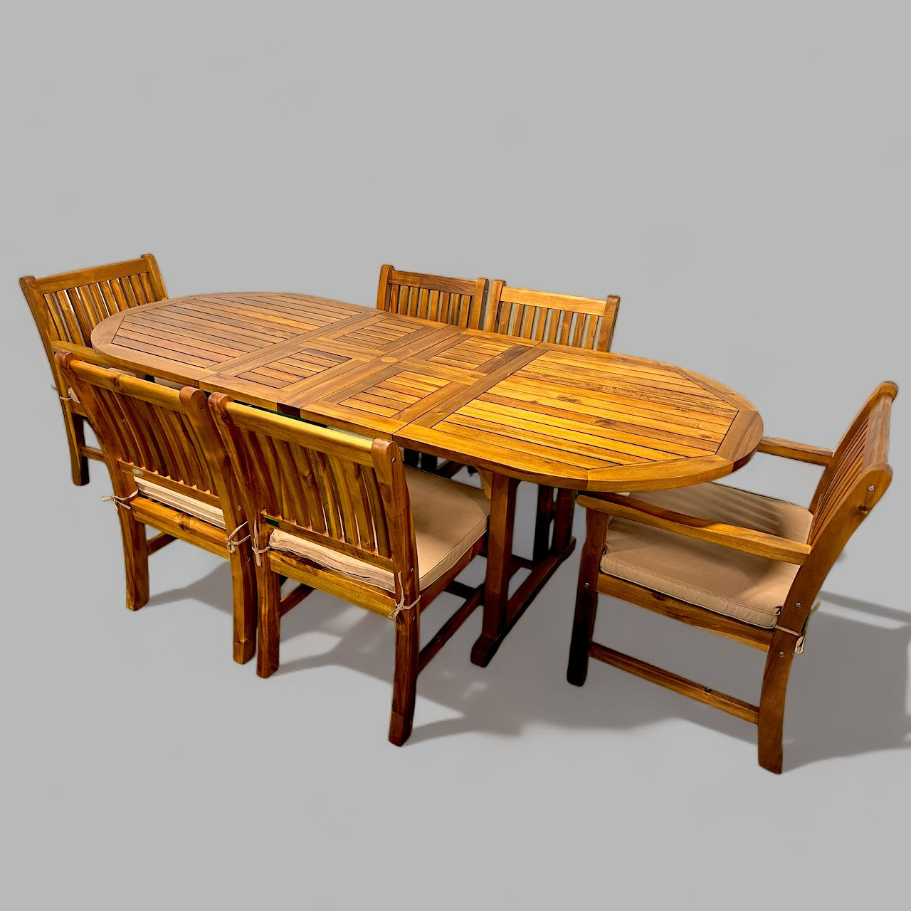 Oval Extension Table Set (6621864362113)