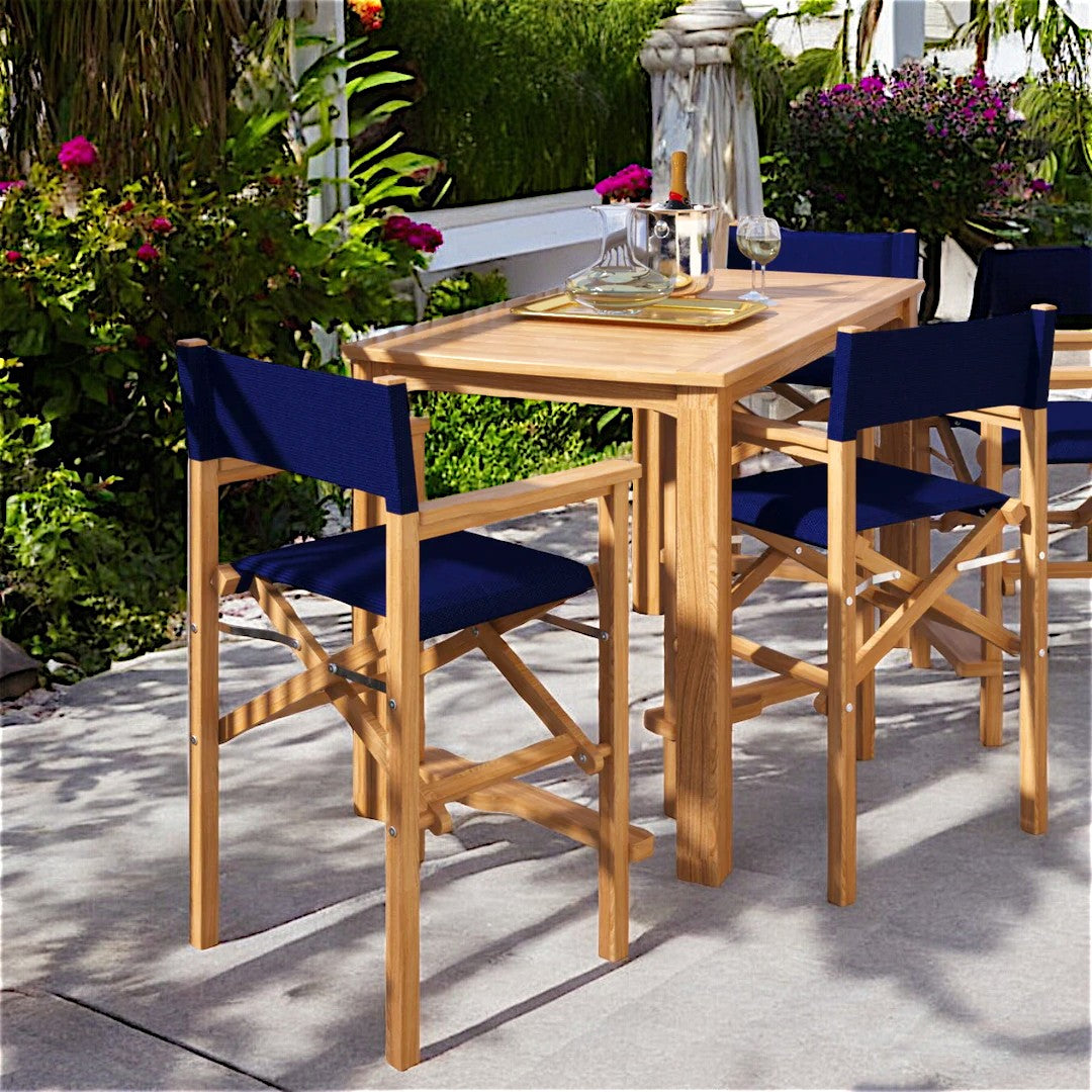 HLT3487 - Kilohana Counter Height Teak Table (6887877509249)