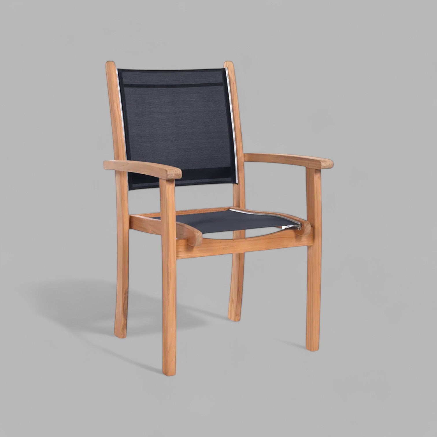 HLAC671 - Pearl Teak Arm Chair (6601942204545)
