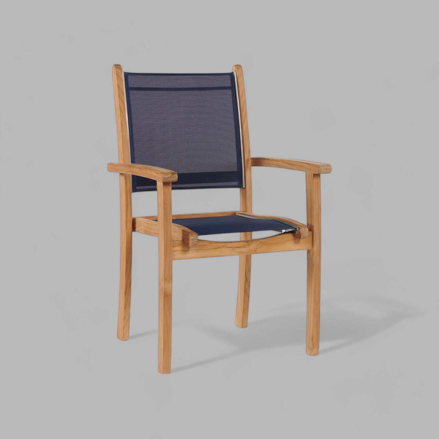 HLAC671 - Pearl Teak Arm Chair (6601942204545)