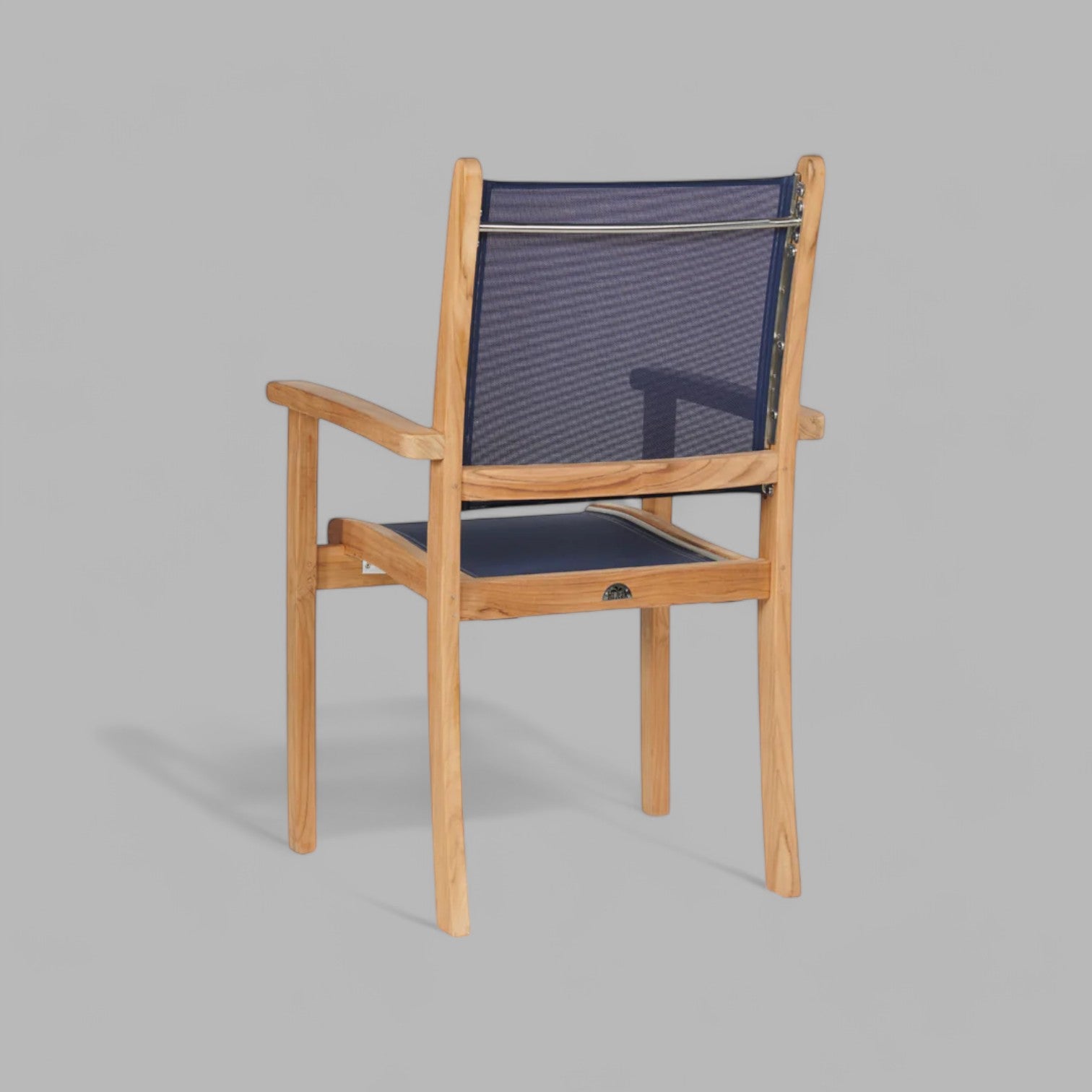 HLAC671 - Pearl Teak Arm Chair (6601942204545)