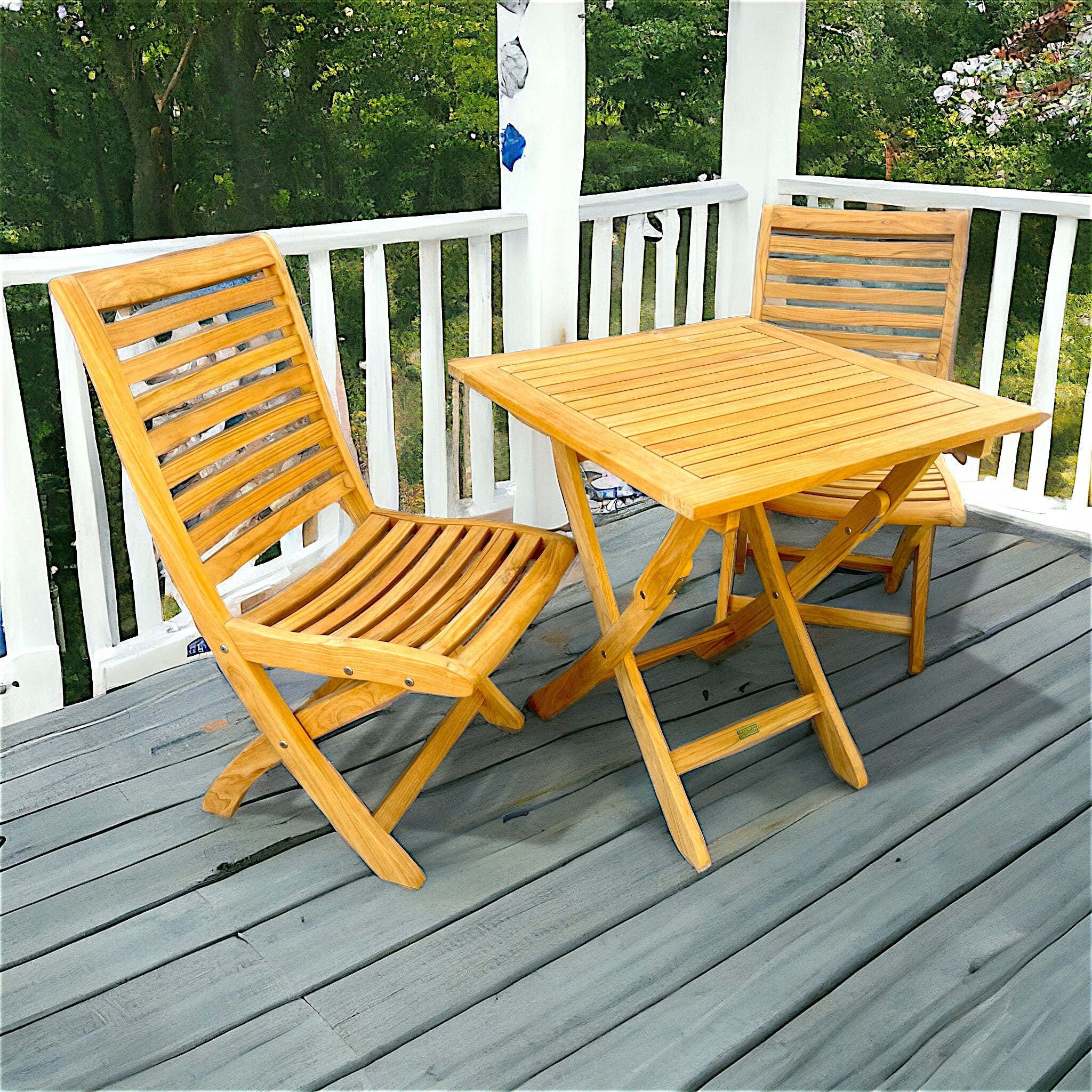 The Kakahiaka Set w/ Square Folding Table (6627496460417)