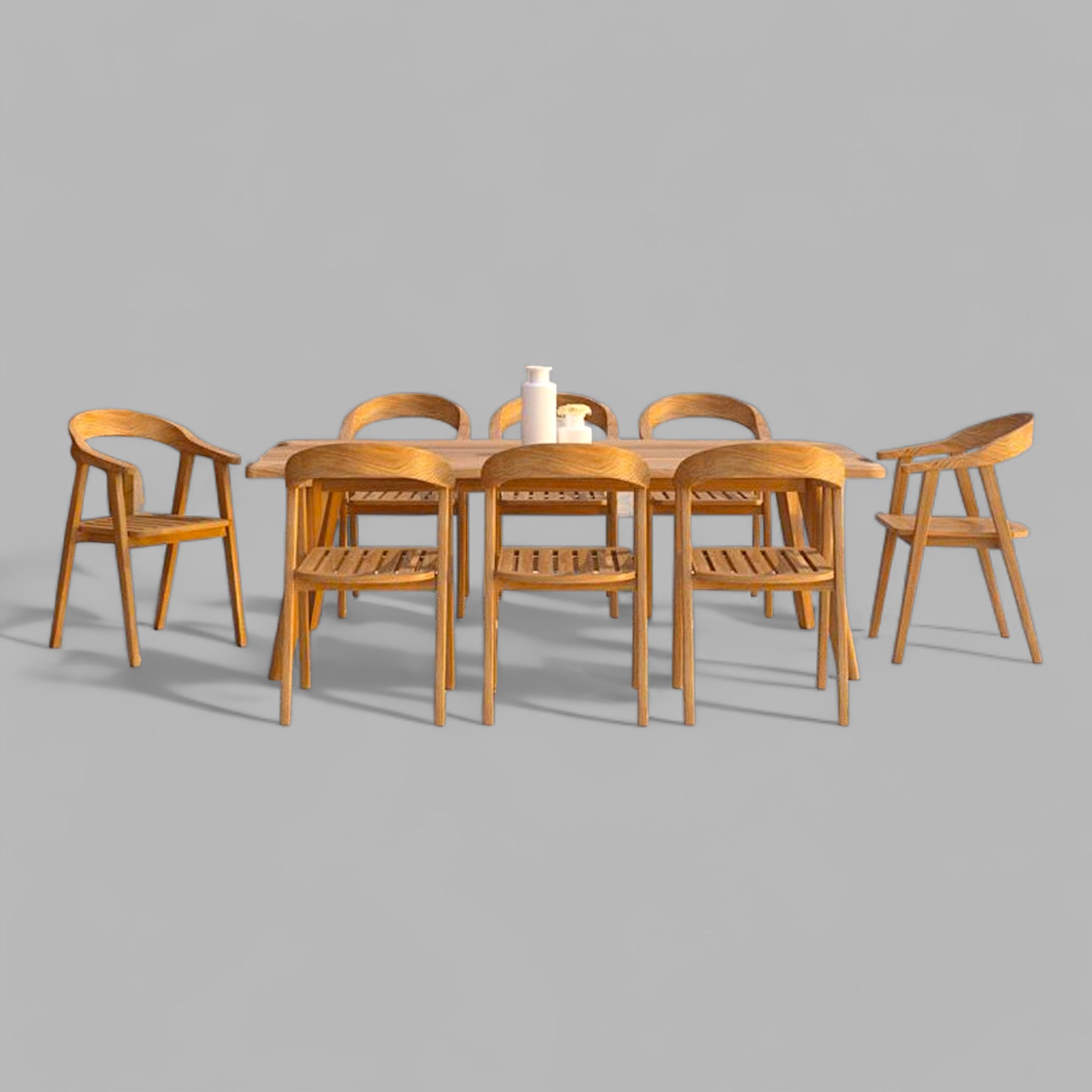 La Costa Teak Outdoor Dining Set (6668193824897)