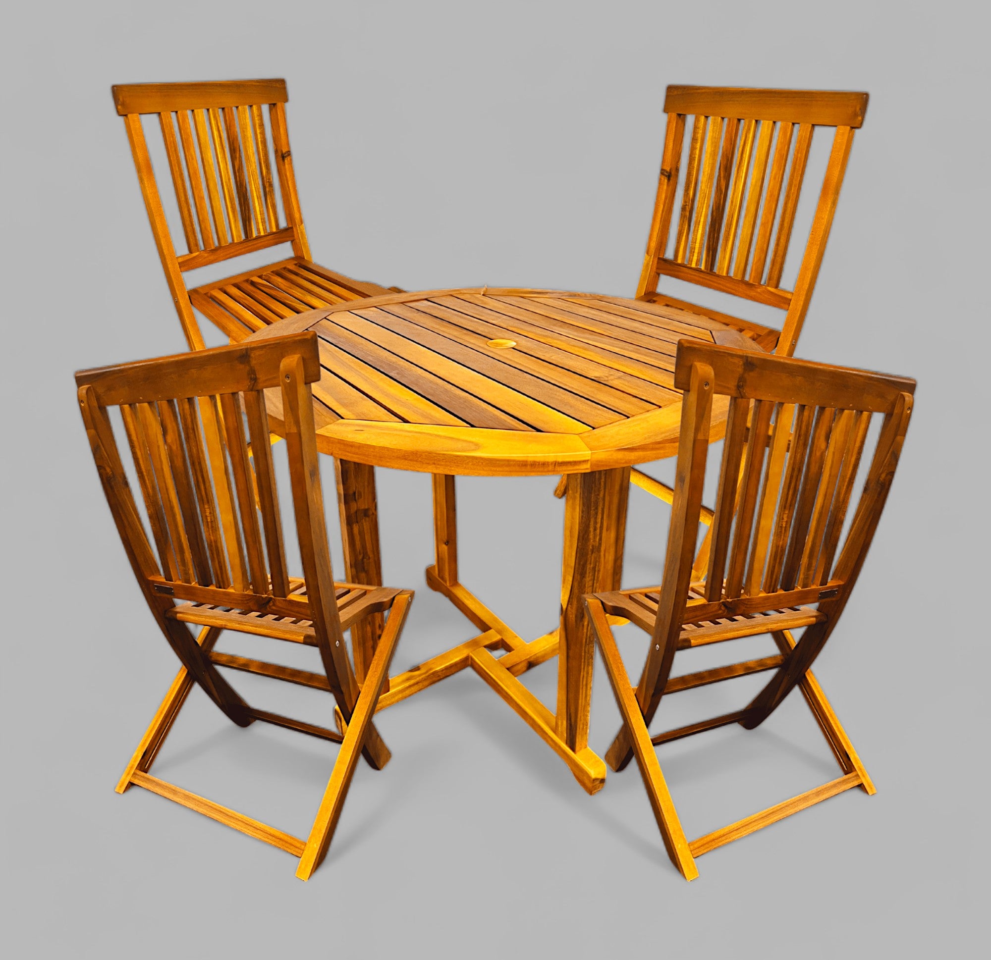 Round Table & Chair Set (6622788780161)