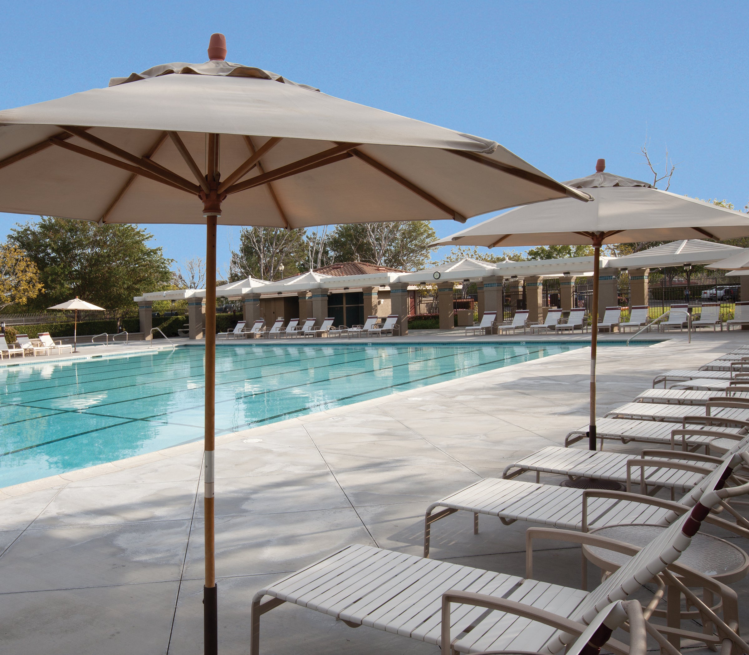 9' Wood Market Umbrella with Quad Pulley Lift (6891808030849)