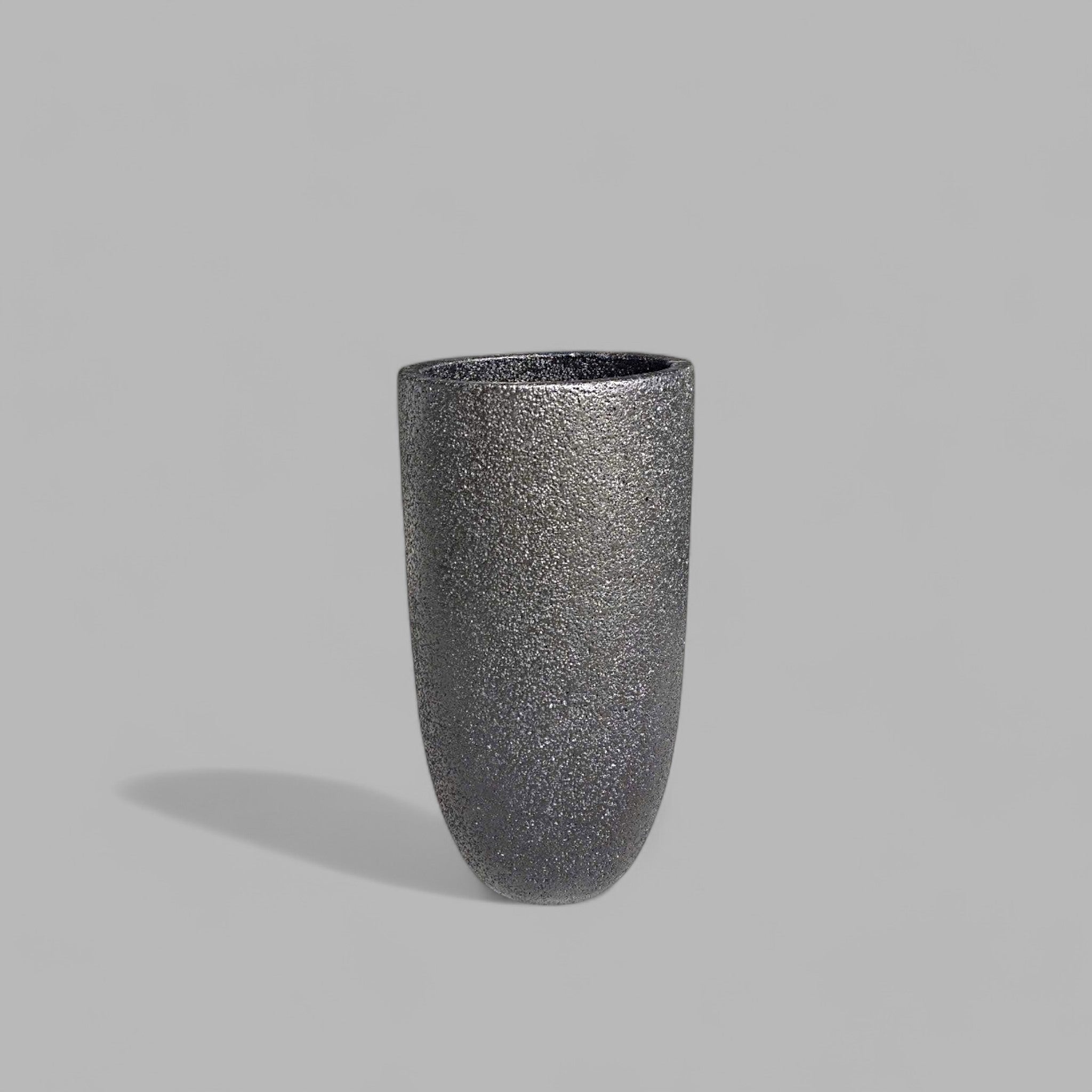 VT129 - Round Cylinder Foam Lite & Concrete Planter (6889997828225)