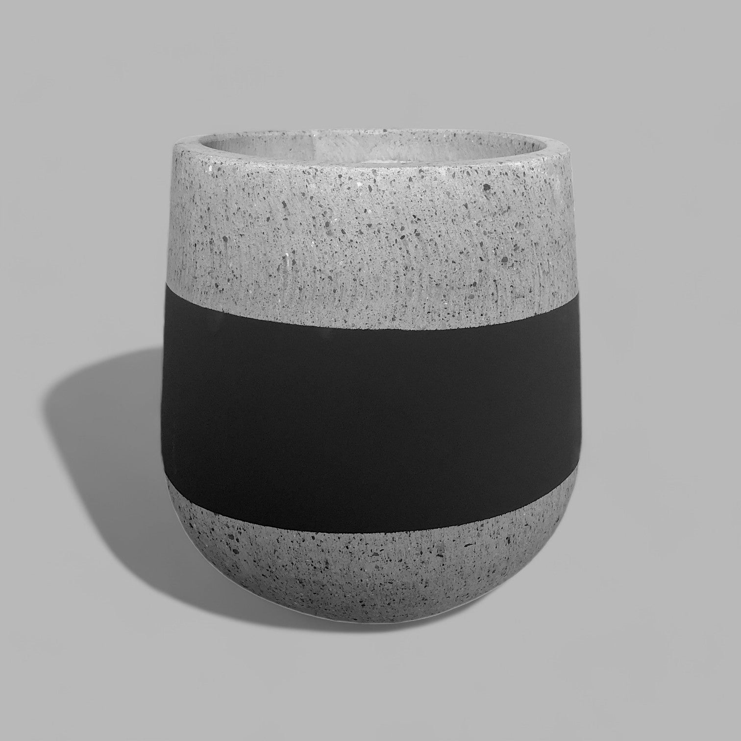 VT133S - PAINTED FOAM LITE & CONCRETE PLANTER (6592789348481)