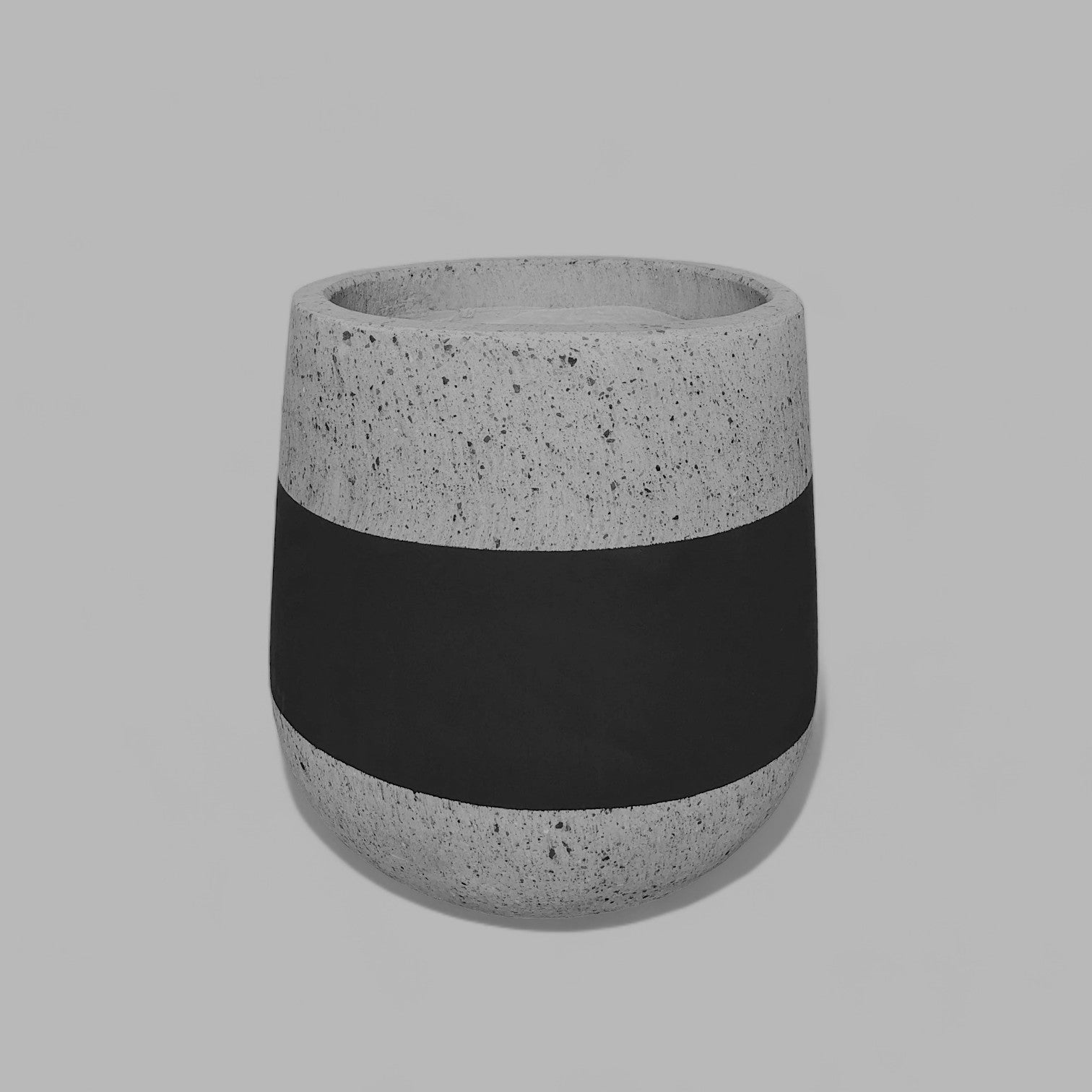 VT133S - PAINTED FOAM LITE & CONCRETE PLANTER (6592789348481)