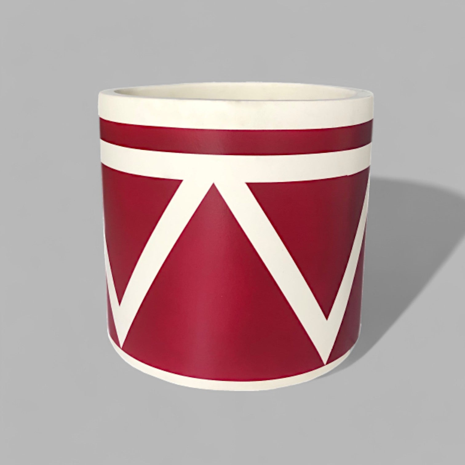VT52CD - PAINTED FOAM LITE & CONCRETE PLANTER (6592789446785)