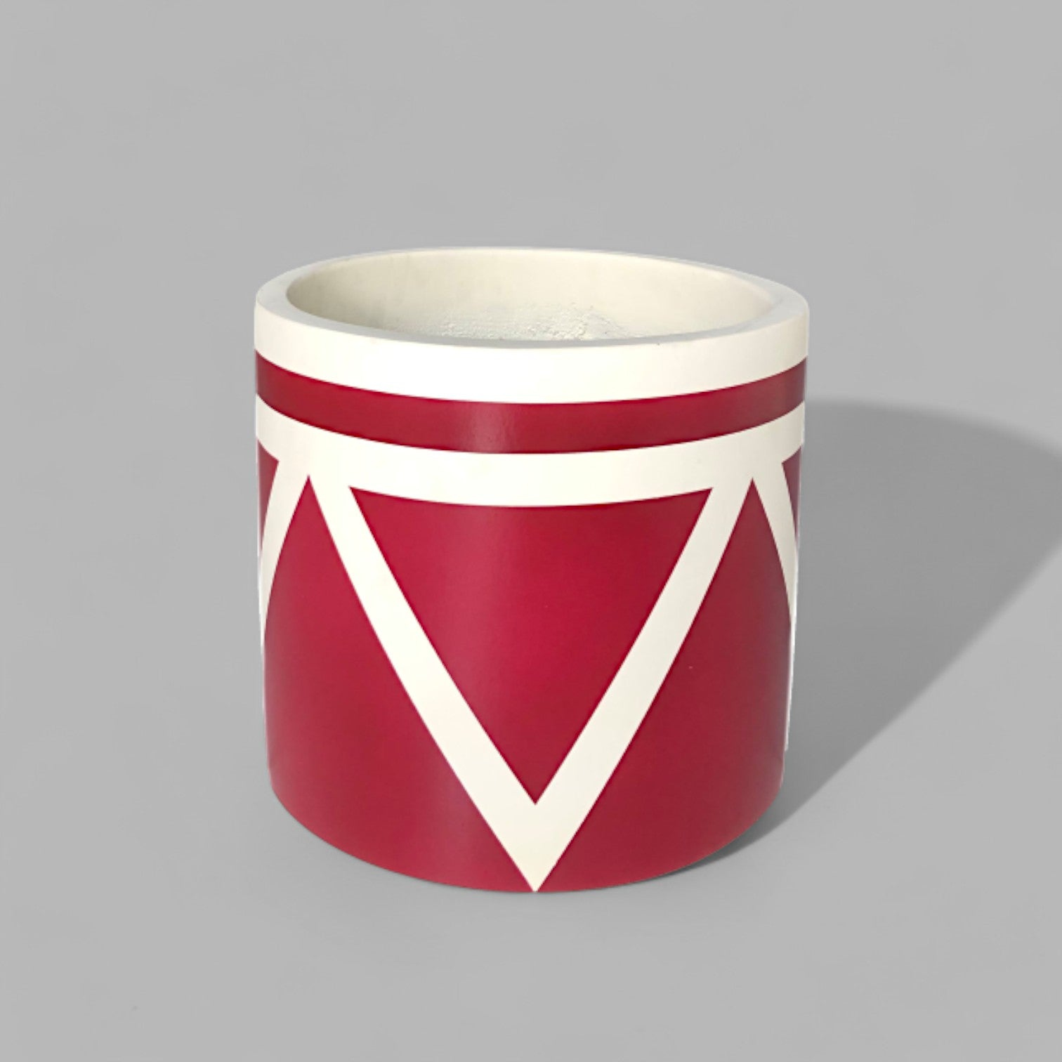 VT52CD - PAINTED FOAM LITE & CONCRETE PLANTER (6592789446785)