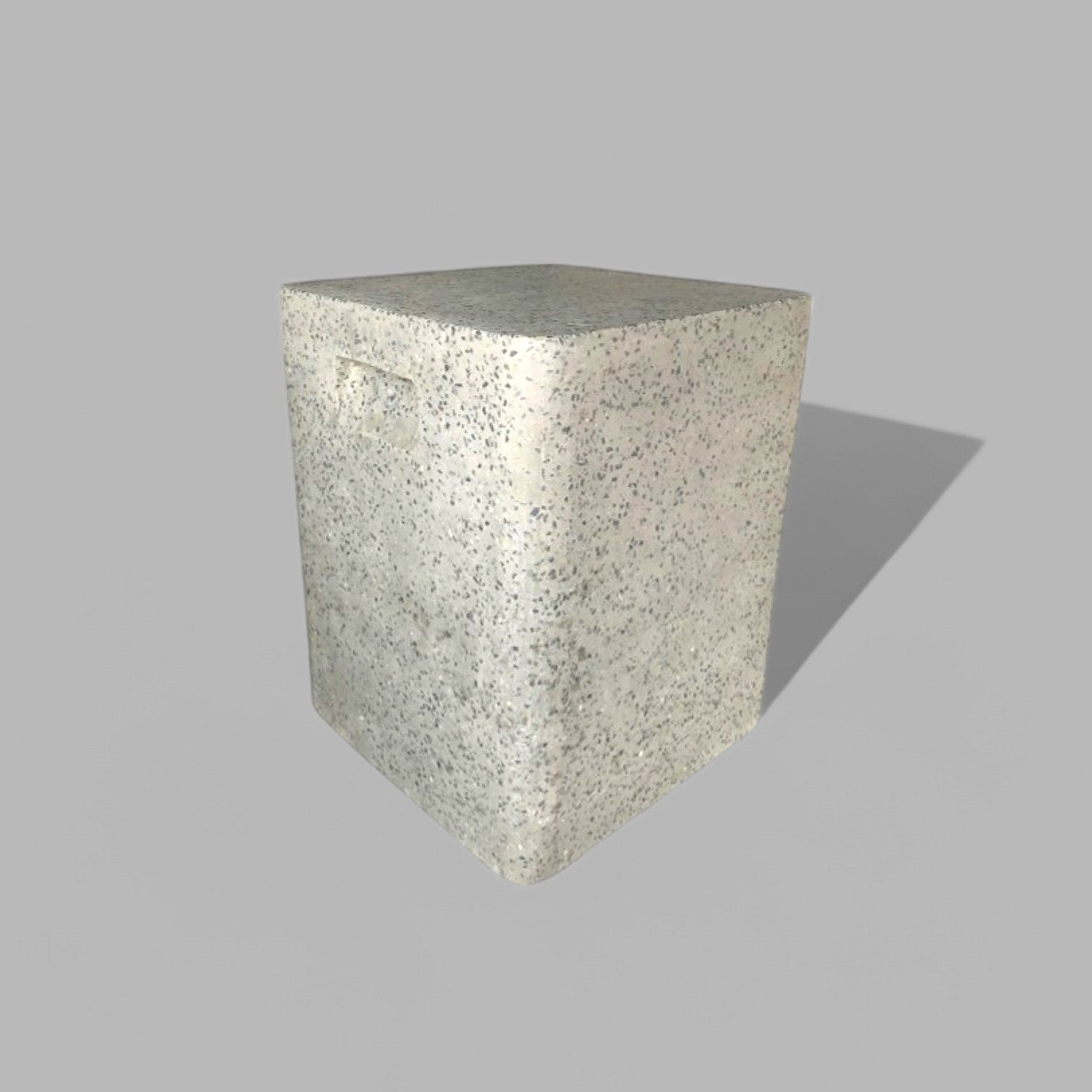 VTG387 - Square Concrete Stool (6890193223809)