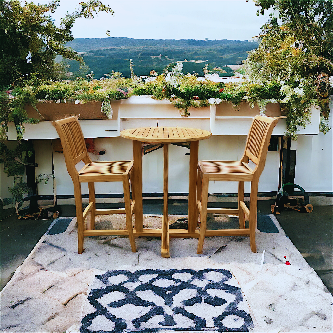 HLT1330 - Palm High Bar Table (6601942106241)