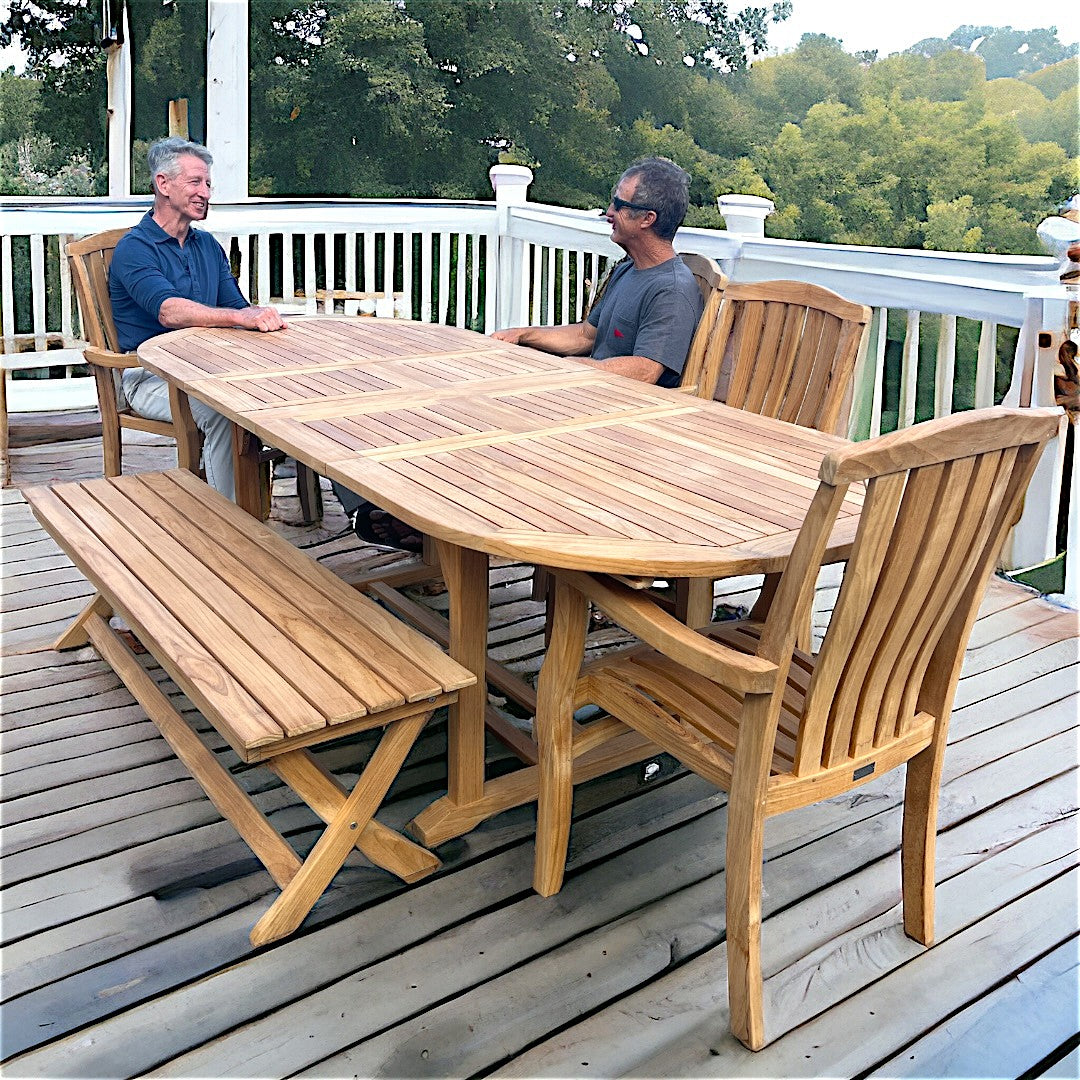 HLT573 - January Oval Extension Table (6601698541697)