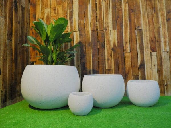 VT43ABCD - FOAM LITE & CONCRETE POT Pots & Planters Viet Tin Pots  (6592789217409)