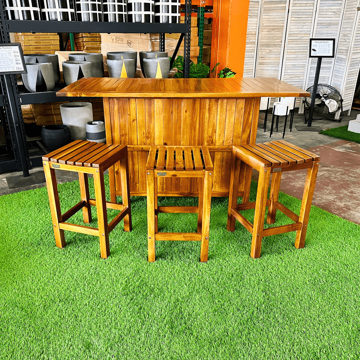 Waikiki Bar Set Hawaiian Discovery Furniture