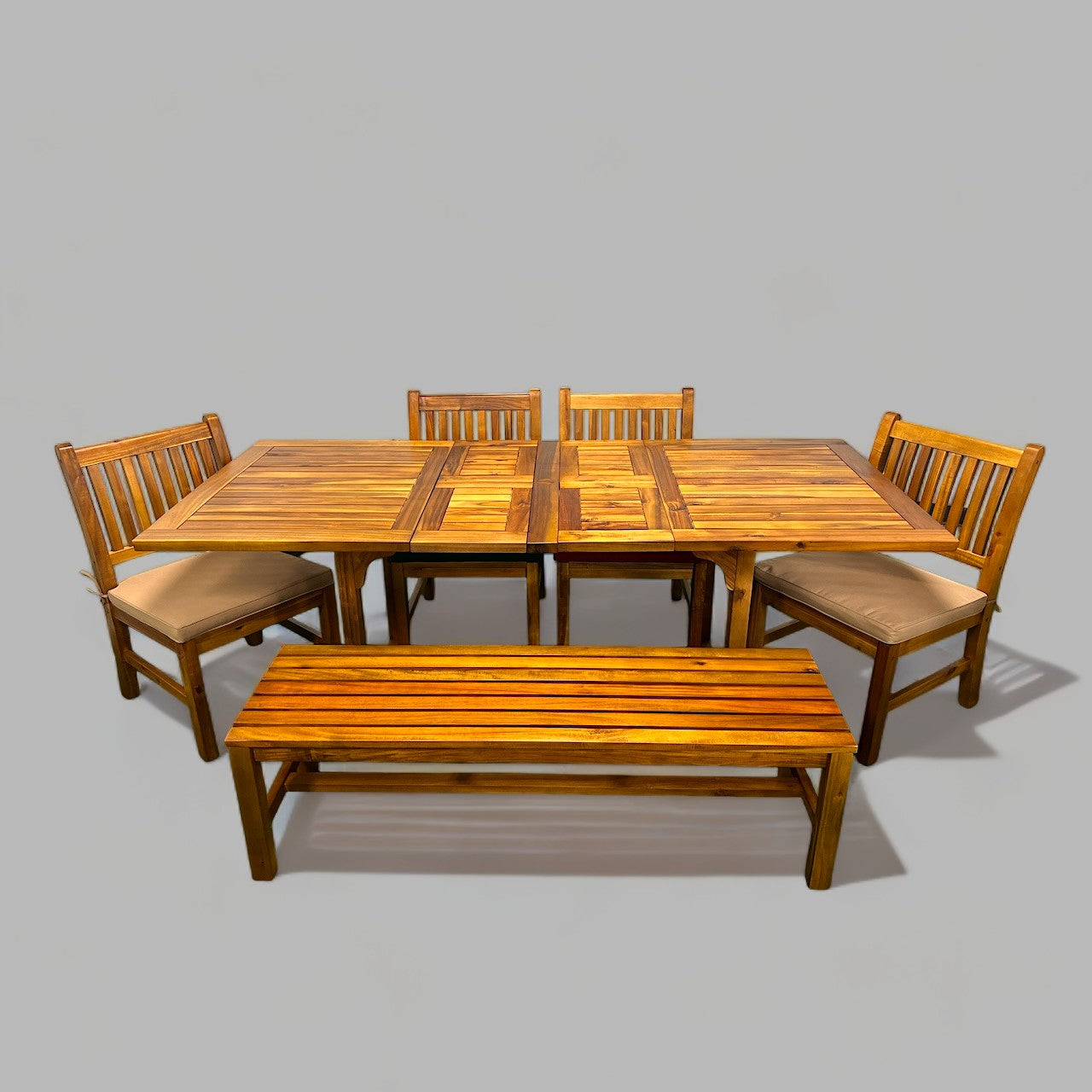Rectangular Extension Table Set – Hawaiian Discovery Furniture Rectangular Extension Table Set – Hawaiian Discovery Furniture