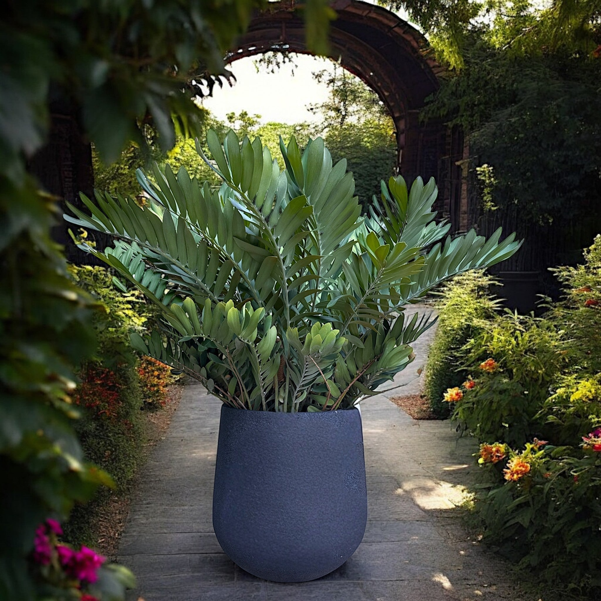 foam pots for planting BORDEAUX FOAM LITE & CONCRETE PLANTER – Hawaiian Discovery Furniture
