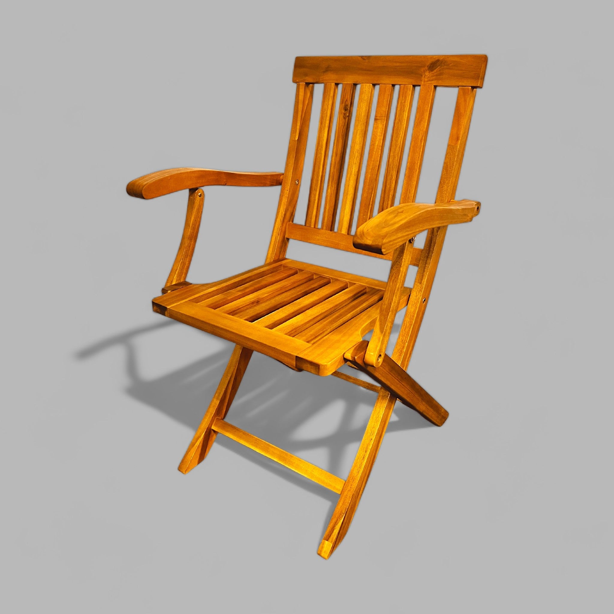 C1004 - Hanalei Folding Armchair – Hawaiian Discovery Furniture