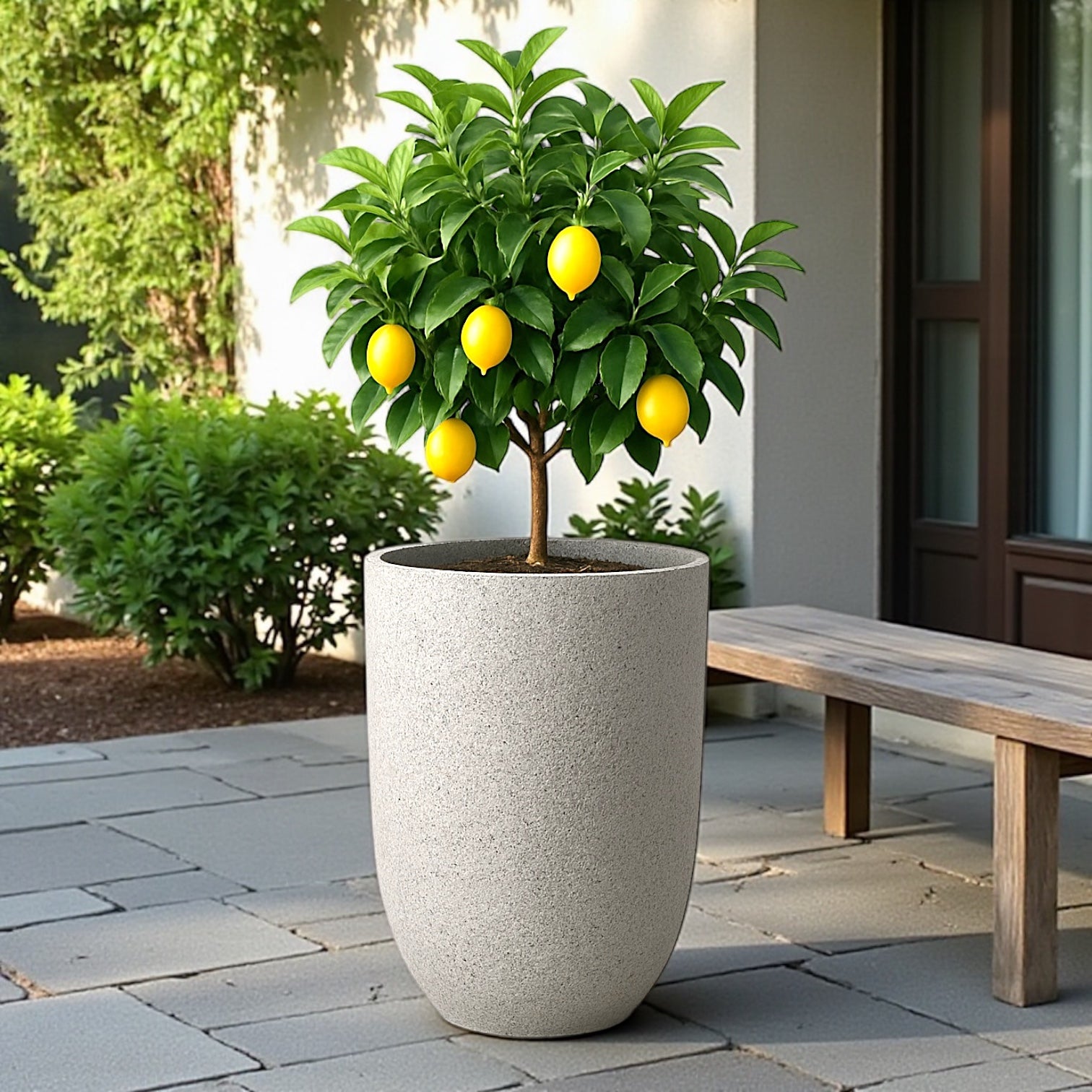 TRIBECA FOAM LITE & CONCRETE PLANTER – Hawaiian Discovery Furniture