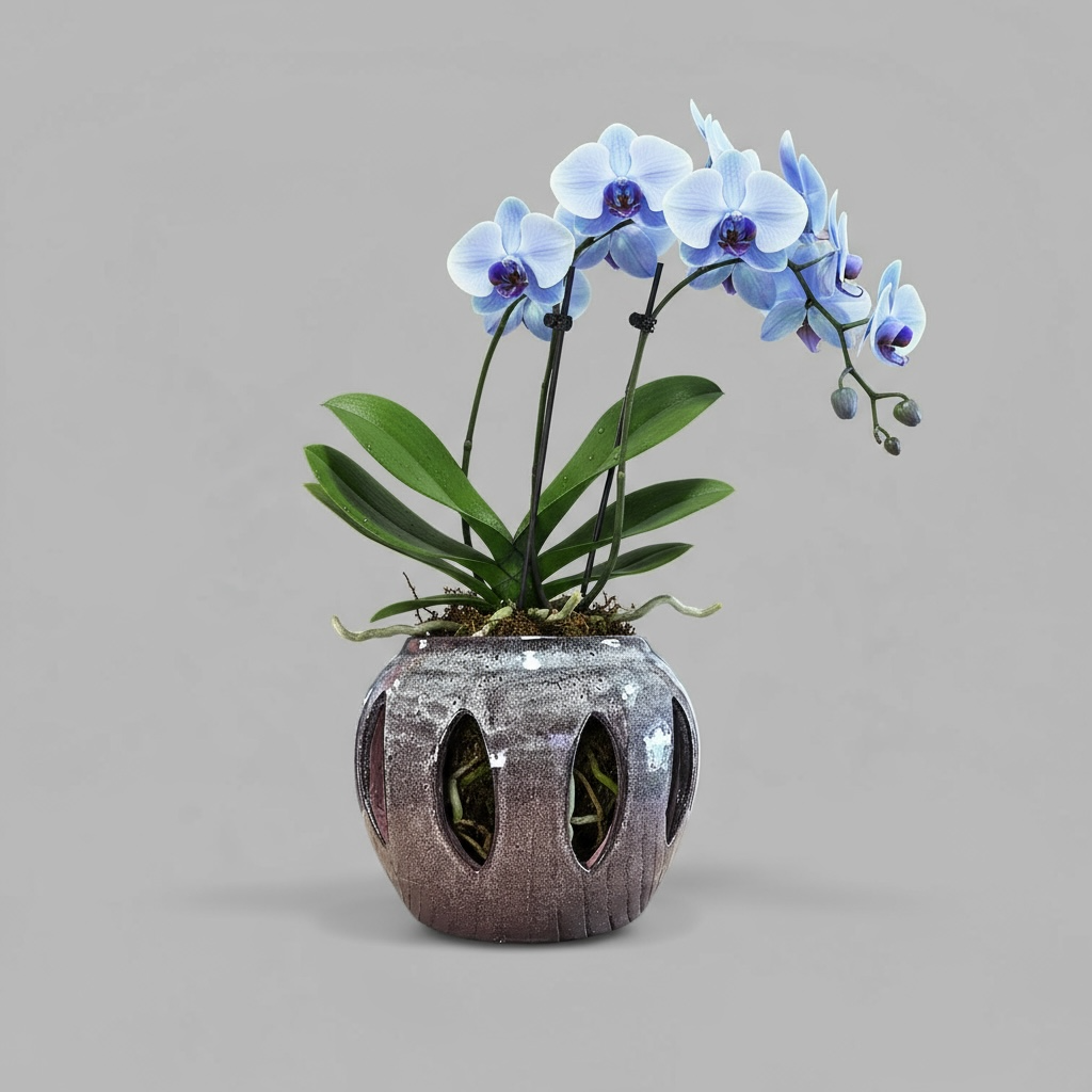 Alohi Orchid Pot – Hawaiian Discovery Furniture