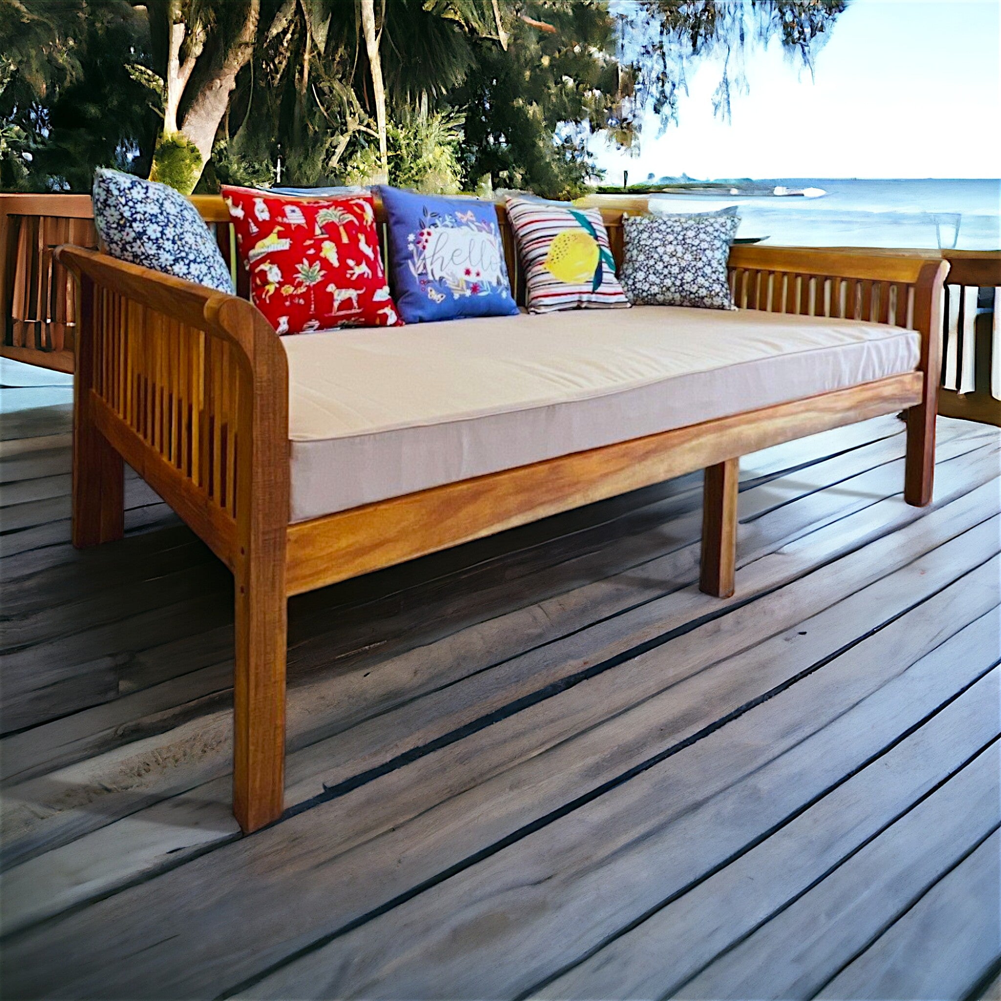 Timber daybed deals