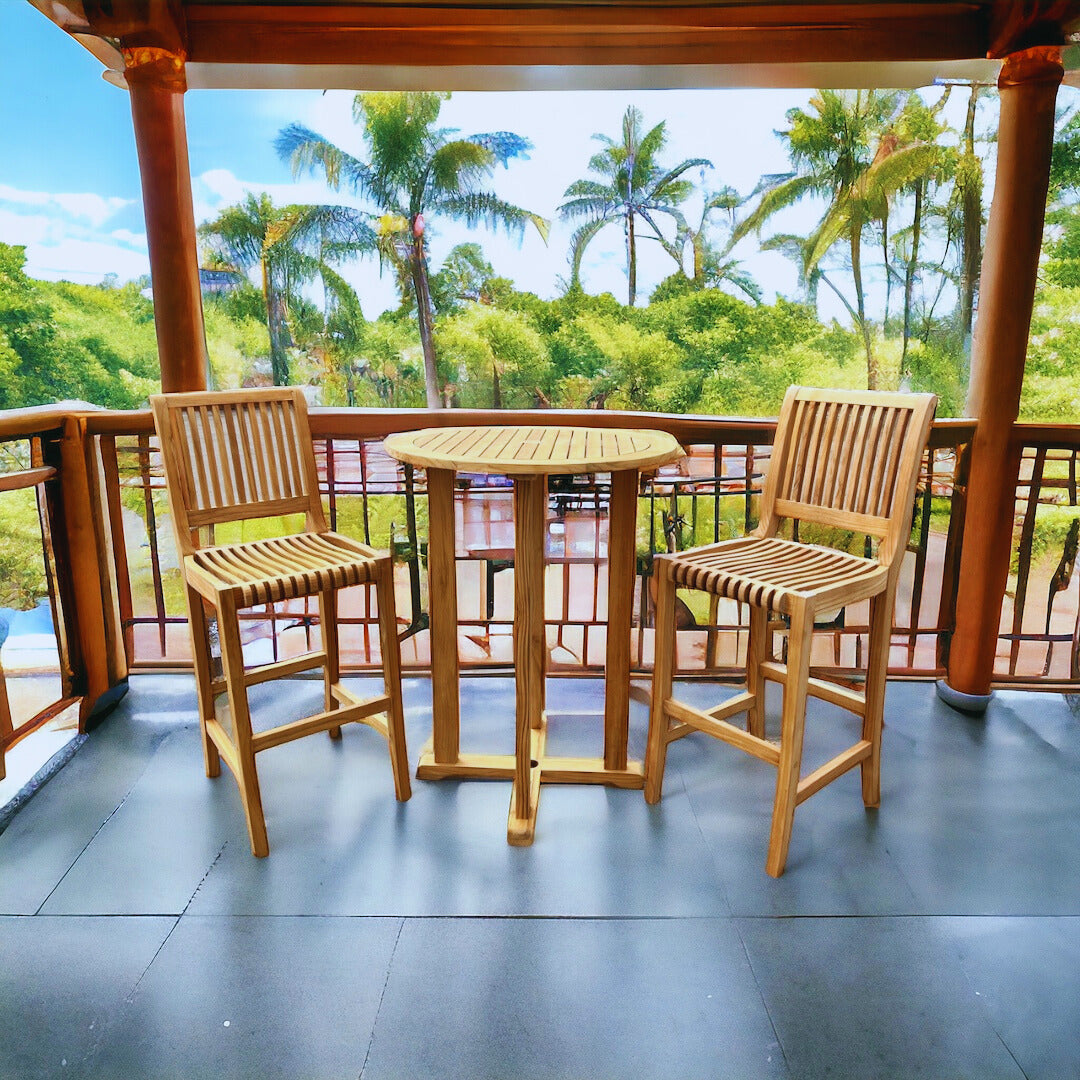 High bar discount table with chairs