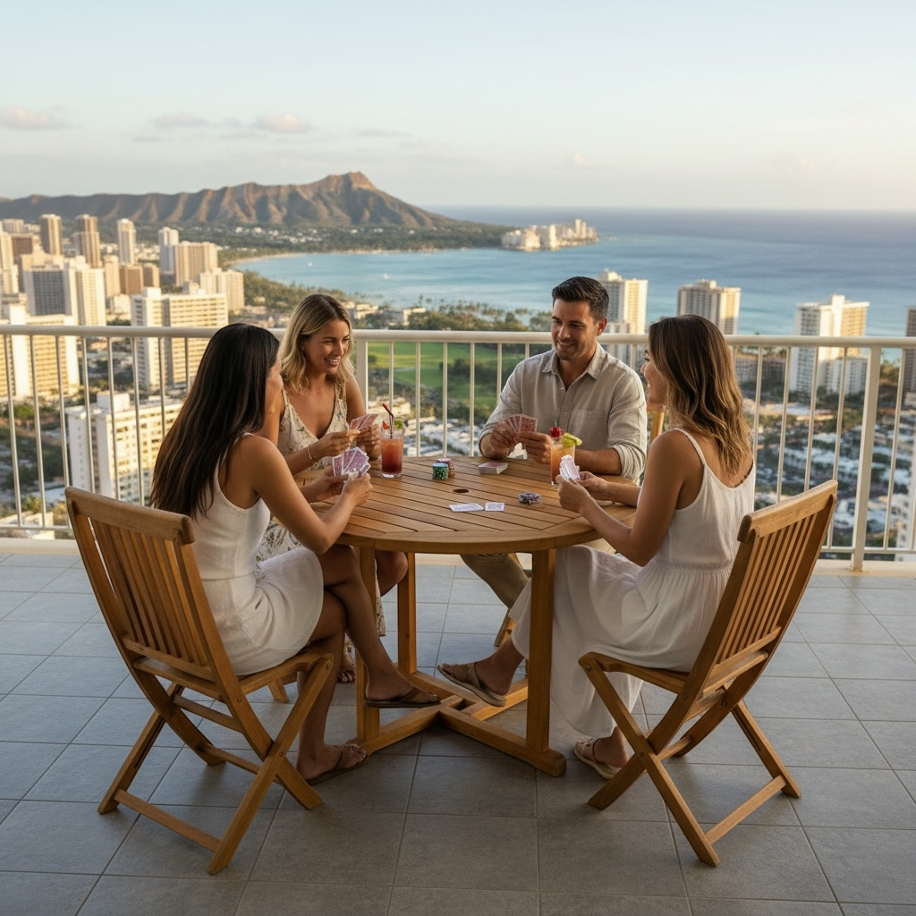 Round Table & Chair Set – Hawaiian Discovery Furniture