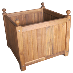 PL001 - Small Square Planter – Hawaiian Discovery Furniture