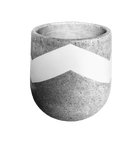 VT133S - FOAM LITE & CONCRETE POT Pots & Planters Viet Tin Pots S P2 Styrofoam & Concrete
